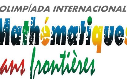 Escolas podem se inscrever para a Olimpíada Internacional Matemática Sem Fronteiras 2018