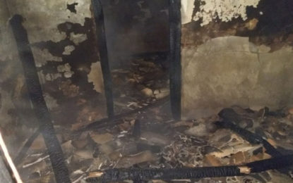 INCÊNDIO EM RESIDÊNCIA EM SÃO MIGUEL ARCANJO DISTRITO DE SÃO JOÃO DEL REI