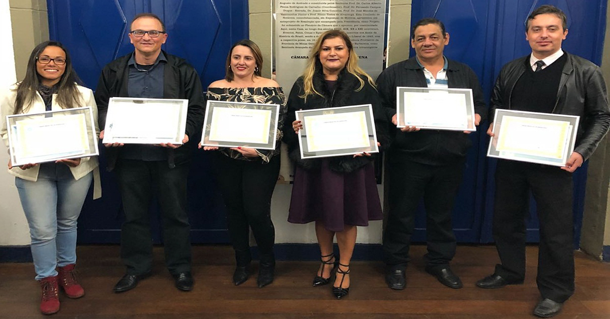 PCMG É HOMENAGEADA COM MOÇÃO DE APLAUSO PELA CÂMARA MUNICIPAL DE BARBACENA