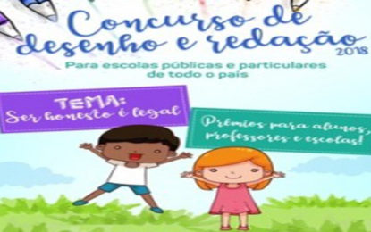 Concurso de redação e desenho da CGU está com inscrições abertas