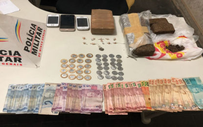 GRANDE QUANTIDADE DE DROGAS SÃO RETIRADAS DE CIRCULAÇÃO PELA PM