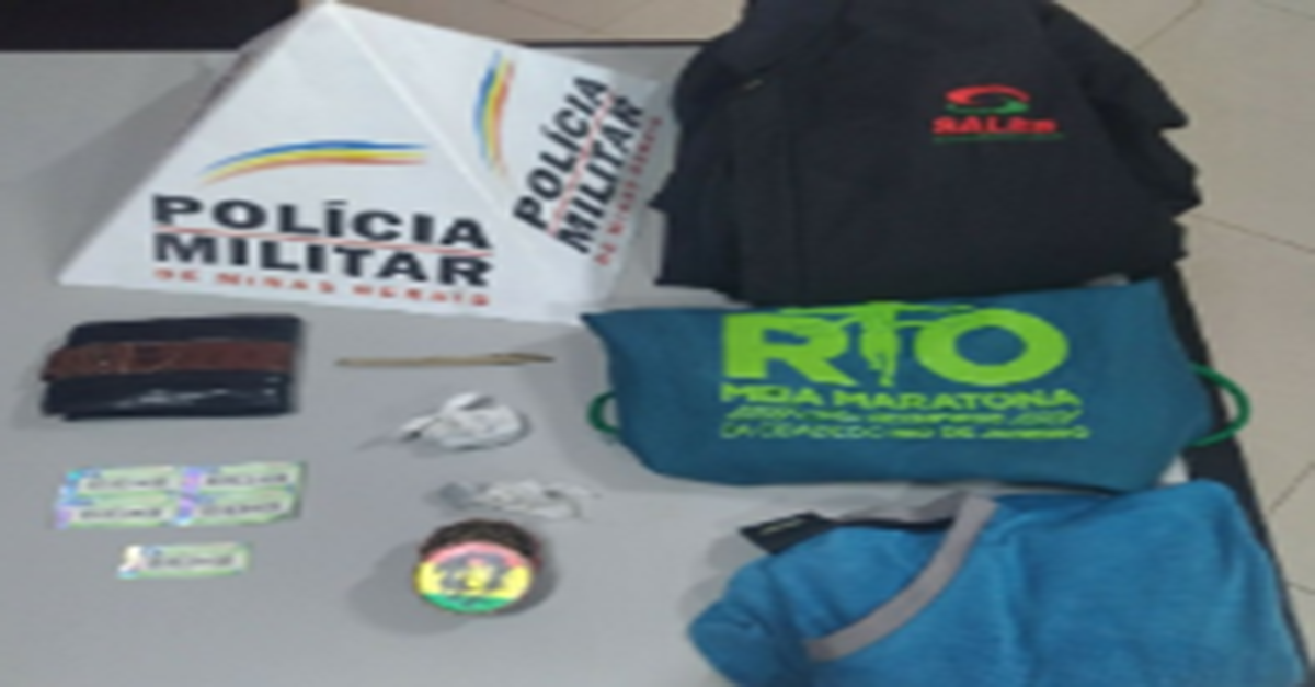 Autores de tentativa de furto a transeunte são presos e produtos são recuperados próximo ao terminal rodoviário em Barbacena