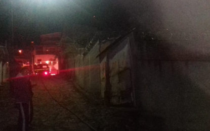 Incêndio em residência no Bairro Monte Mário,em Barbacena