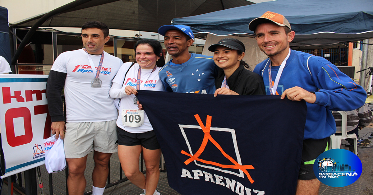 1ª Corrida Centro Educacional Aprendiz com participação de mais de 150 atletas corredores de ruas de Barbacena