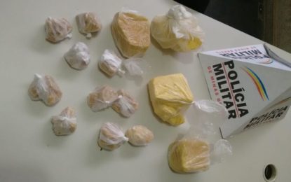 Polícia Militar apreende drogas de passageiro de ônibus em São João del-Rei / Veja Mais