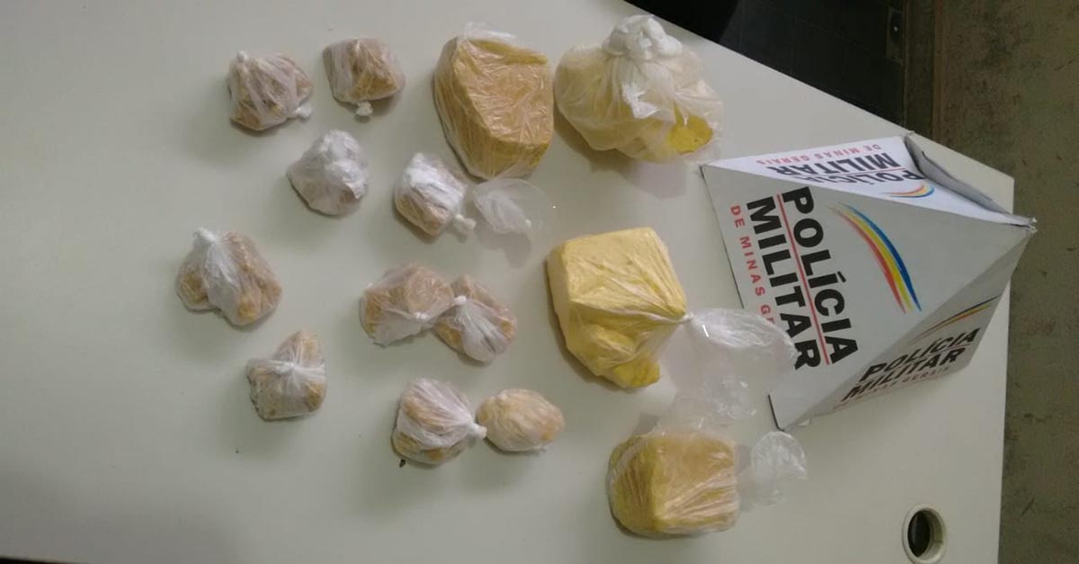 Polícia Militar apreende drogas de passageiro de ônibus em São João del-Rei / Veja Mais