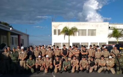 BOPE MINISTRA TREINAMENTO PARA MILITARES DA 13ª RPM