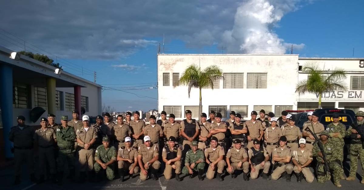 BOPE MINISTRA TREINAMENTO PARA MILITARES DA 13ª RPM