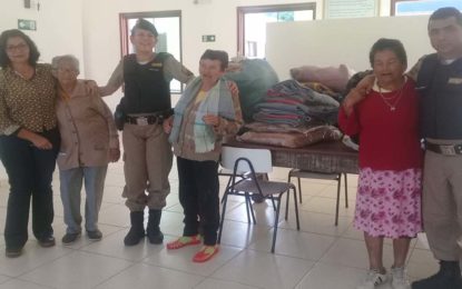 38° BPM ORGANIZOU DE ABRIL A JUNHO DESTE ANO A CAMPANHA DO AGASALHO 2018.