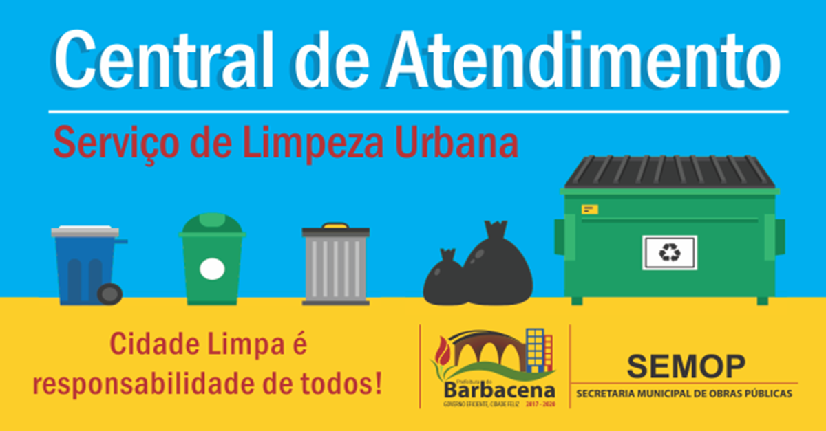 Prefeitura implanta Central de Atendimento ao Cliente voltada para a limpeza urbana