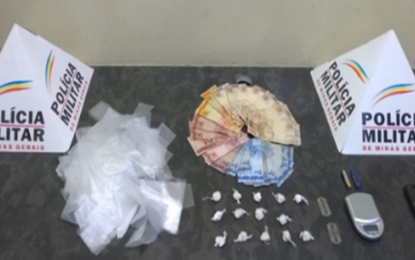 PRISÃO POR TRÁFICO DE DROGAS EM CONSELHEIRO LAFAIETE/Veja Mais