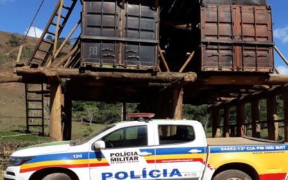 Polícia Militar de Meio Ambiente autua empreendimentos irregulares de extração de areia.