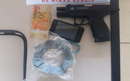 Operação anti-drogas no Bairro Santa Luzia em Barbacena