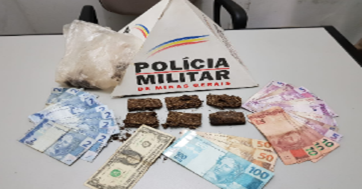 Dois homens são presos por tráfico de drogas em Santos Dumont.