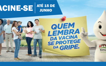 Barbacena promove vacinação contra a gripe até o dia 15 de junho