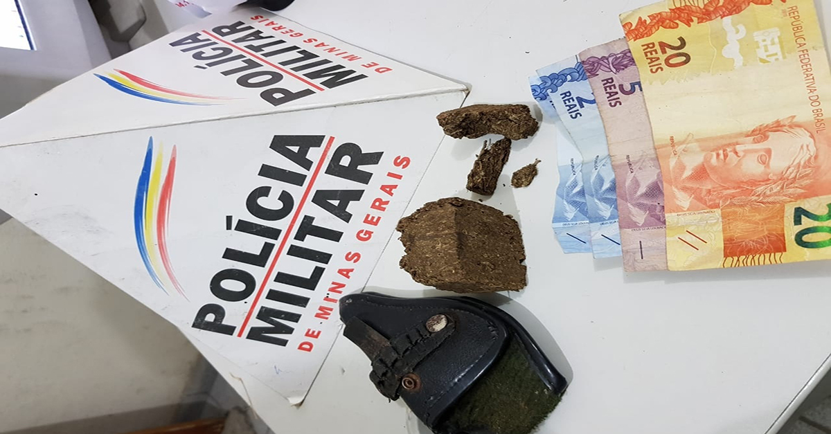 Homem preso por tráfico de drogas é acusado de guardar entorpecentes para presidiário em Santos Dumont-MG