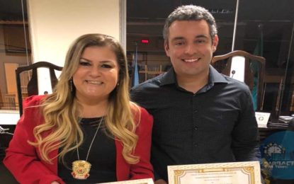 POLÍCIAIS CIVIS DE BARBACENA RECEBEM MOÇÃO DE APLAUSO DA CÂMARA DE SENHORA DOS REMÉDIOS-MG