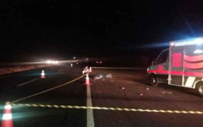 Frentista morre atropelado após fugir de um assalto na BR-050, no Triângulo Mineiro