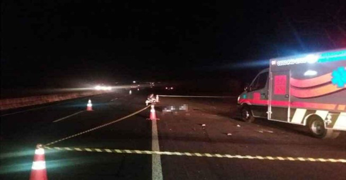 Frentista morre atropelado após fugir de um assalto na BR-050, no Triângulo Mineiro