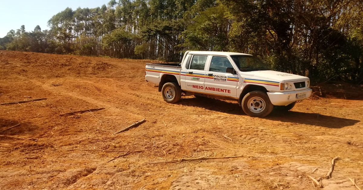 Polícia Militar do Meio Ambiente fiscaliza e autua infratores por desmatamento