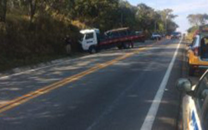 Pedestre é atropelado ao atravessar a rodovia BR 494 em Divinópolis