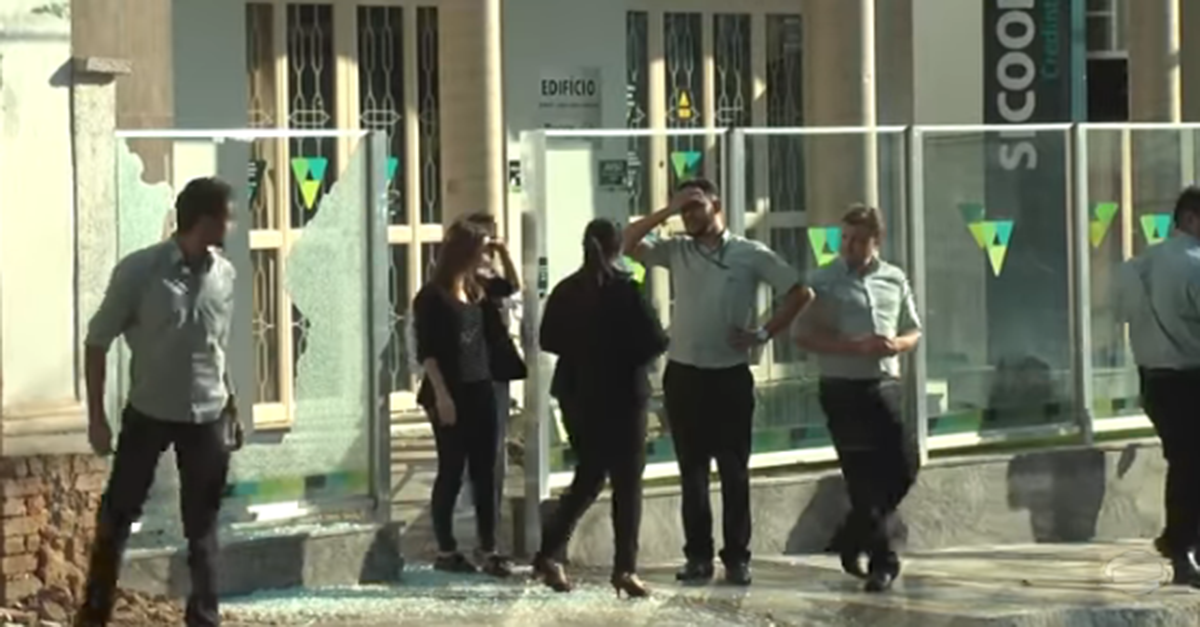 Banco Sicoob de Guaranésia é assaltado