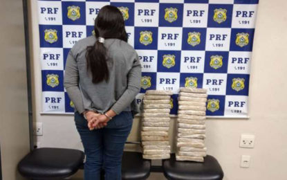 PRF apreende 31 Kg de pasta base de cocaína em Felixlândia