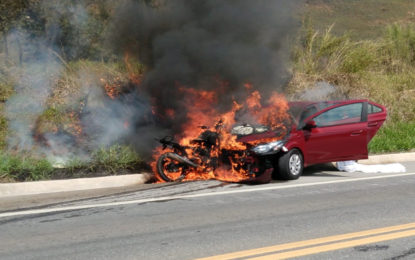 Motociclista morre em acidente na BR-265 proximidades do trevo da cidade de Barroso
