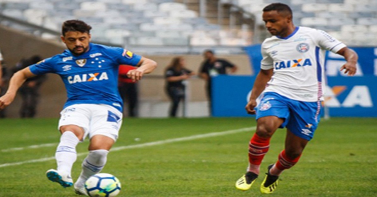 CRUZEIRO EMPATE COM BAHIA EM PLENO MINEIRÃO