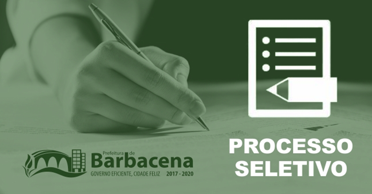 Provas de Processo Seletivo para trabalhador braçal e servente acontecem neste domingo