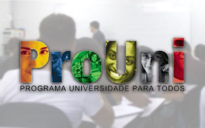 Estão abertas mais de 100 mil vagas para o ProUni a partir desta segunda