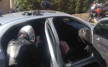 BOMBEIROS RESGATA BEBÊ DE SEIS MESES PRESO EM VEÍCULO EM UBERABA