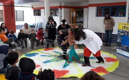 Ação social integra comunidade e escola no bairro Santa Luzia