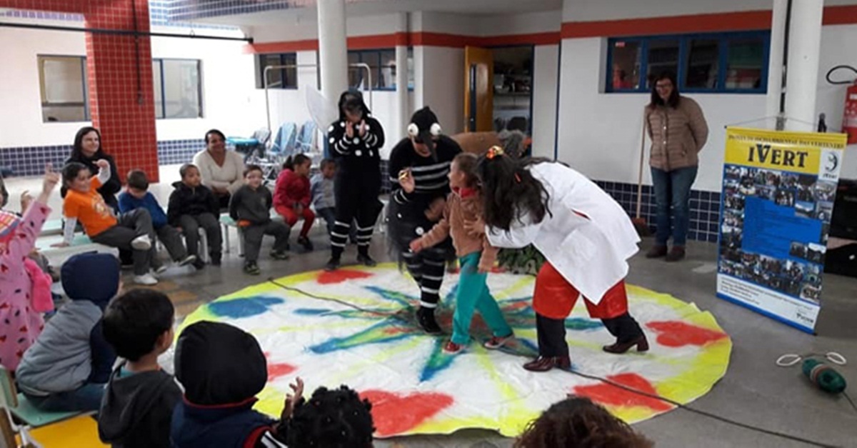 Ação social integra comunidade e escola no bairro Santa Luzia