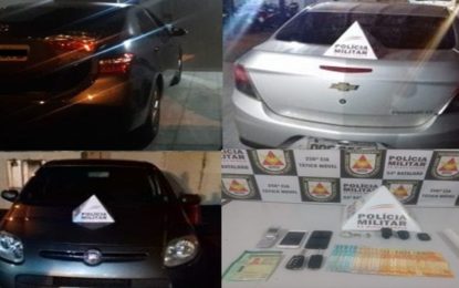 Jovem de 20 anos é preso com 3 carros roubados e clonados, em Ituiutaba e Uberlândia