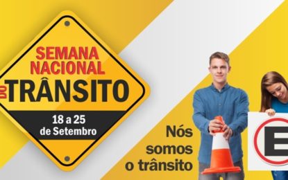 SEMANA NACIONAL DO TRÂNSITO COMEÇA NESTA TERÇA EM BARBACENA