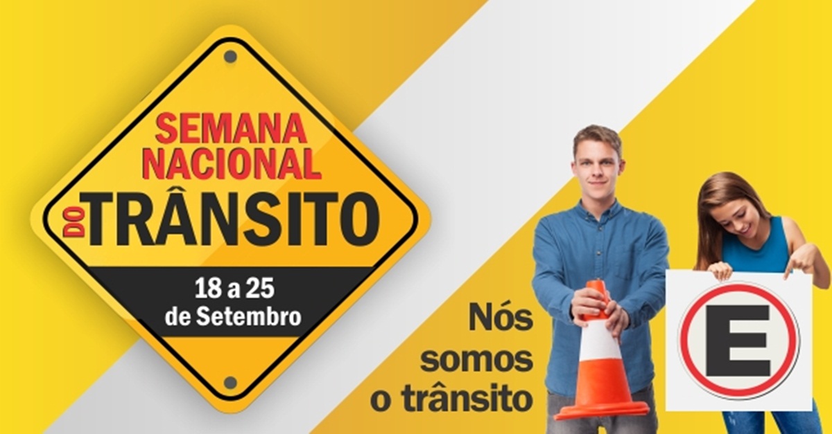 SEMANA NACIONAL DO TRÂNSITO COMEÇA NESTA TERÇA EM BARBACENA