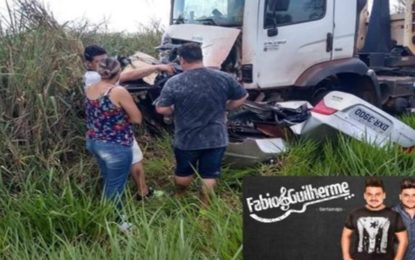 Após acidente fatal, cantores sertanejos serão enterrados em Passos