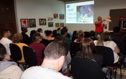 BOMBEIROS MINISTRAM INSTRUÇÃO A  FUNCIONÁRIOS DA FHEMIG