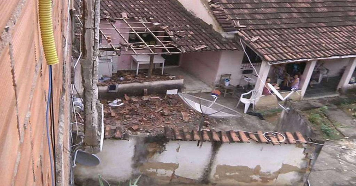 Moradores de Coronel Fabriciano sofrem com temporal nesse domingo (14)