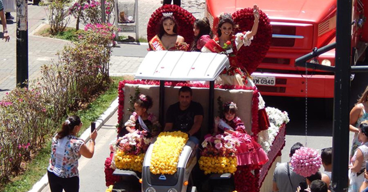 Desfile das Rosas será na manhã deste sábado (27) em Barbacena