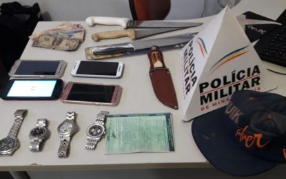 Quadrilha especializada em roubo de veículos que atuava em Cláudio e região é presa