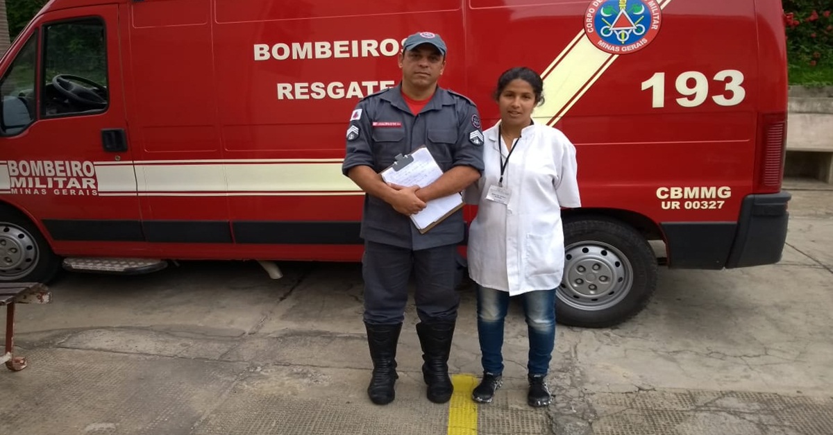 VISITAS APÓS O ATENDIMENTO APROXIMAM AINDA MAIS O CORPO DE BOMBEIROS DA POPULAÇÃO