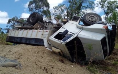 ACIDENTE DEIXA IDOSO DE 71 ANOS GRAVEMENTE FERIDO EM LAGOA SANTA