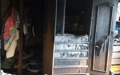 INCÊNDIO CRIMINOSO NO BAIRRO VILA JOÃO LOMBARDI EM SÃO JOÃO DEL REI