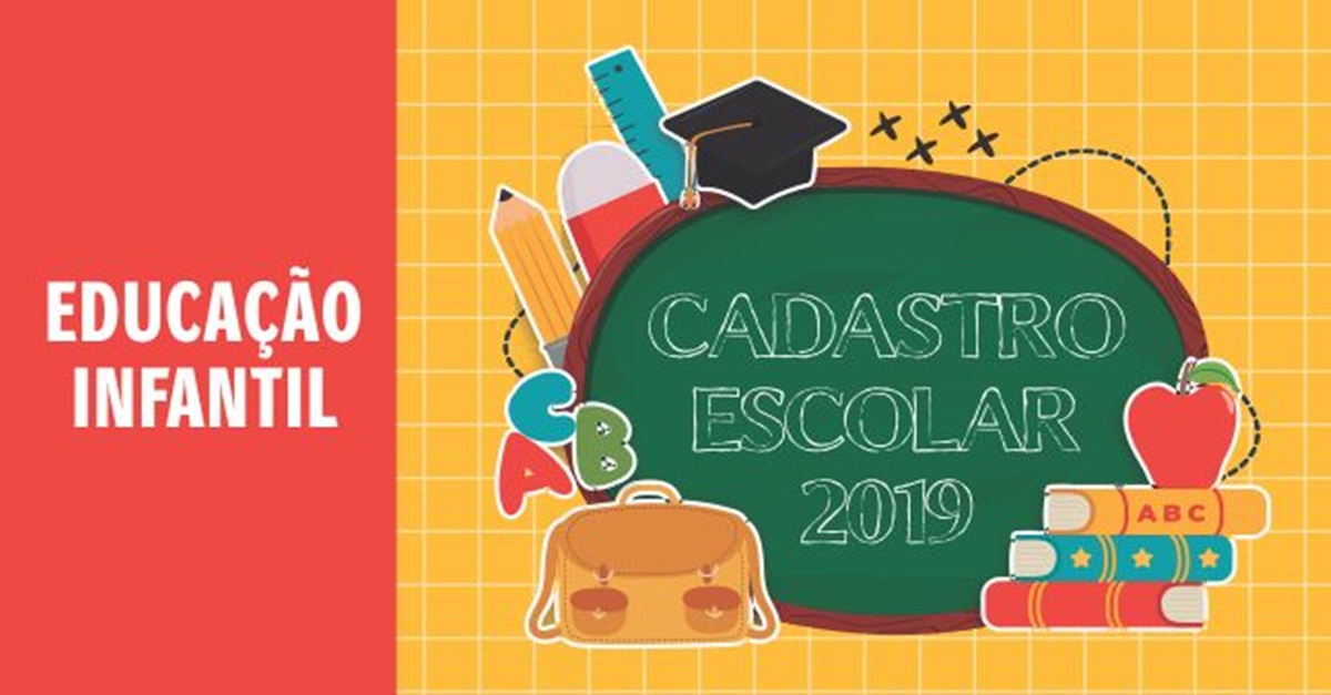 Cadastramento Escolar da Educação Infantil termina nesta sexta-feira