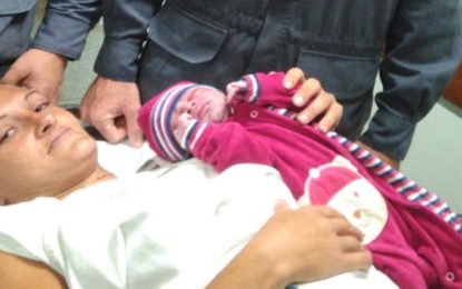 A caminho do hospital, bebê nasce dentro de viatura dos Bombeiros em Muriaé