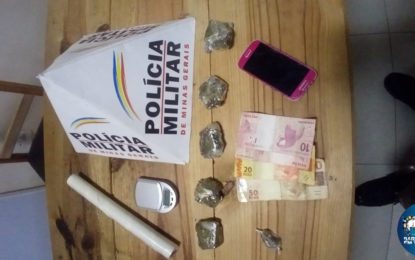 Militares prendem traficante no bairro Santa Luzia em Barbacena