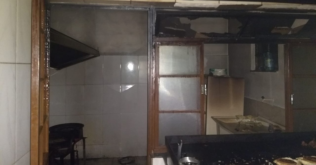 INCÊNDIO EM LANCHONETE EM SÃO JOÃO DEL REI