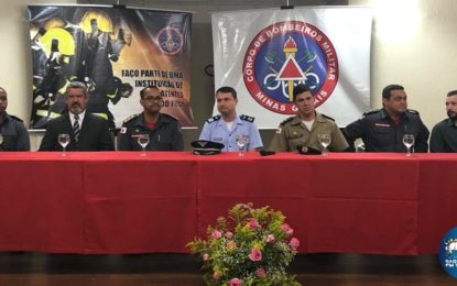 CORPO DE BOMBEIROS COMEMORA 32 ANOS DE INSTALAÇÃO EM BARBACENA